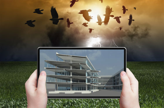 construction & design of a building is greatly streamlined with Augmented Reality Technology