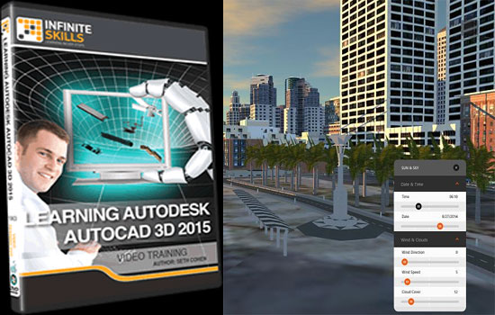 Infinite skills offers an exclusive video tutorial on AutoCAD 3D 2015 Infinite skills offers an exclusive video tutorial on AutoCAD 3D 2015