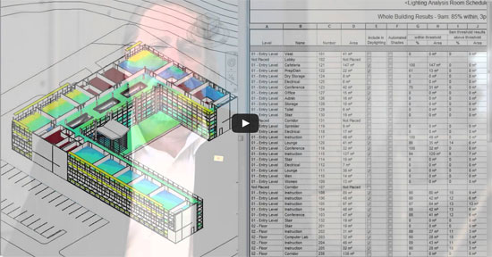 Automated LEED Daylighting for Revit users