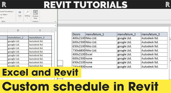 Integrating Excel Data with Revit: A Comprehensive Guide to Automating Data Transfer