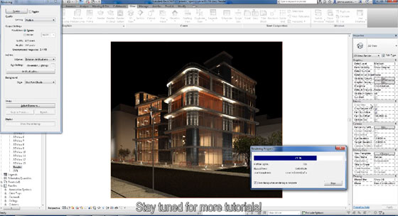 How to create faade lighting design with LIGHTS add-in for Revit