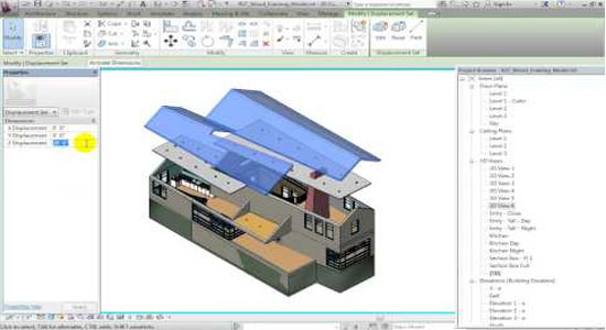 Whats New in Revit 2014 Displaced Views