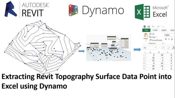 Topography from Excel Data Point in Revit 2017