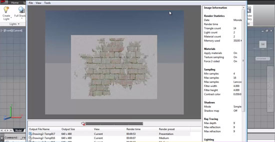 Learn to produce 3d broken wall in AutoCAD