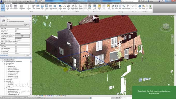 Resolving as-built Modeling challenges with 3D Scan to Revit