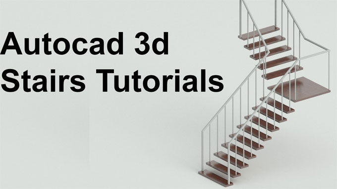 How to use AutoCAD for creating stairs