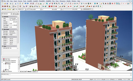BIM Software for 3D Architecture in DWG