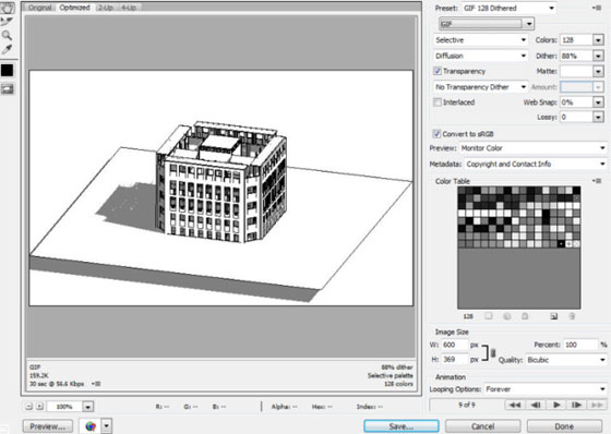 How to use revit for generating animated GIFS