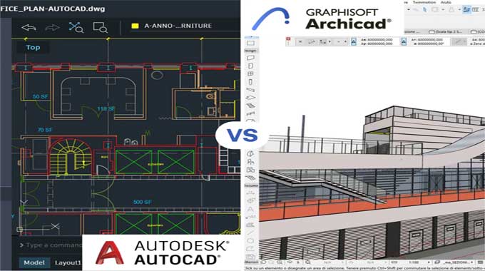 ArchiCAD vs. AutoCAD: Which is the best one for you?