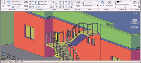 Online Cad Program to make 3d modeling floor plan with AutoCAD