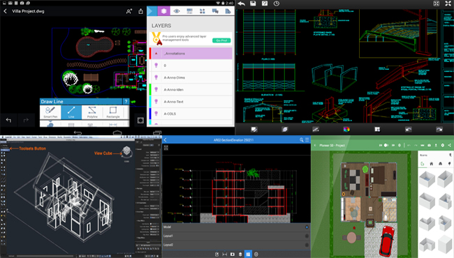 Top Five Android Apps for AutoCAD users
