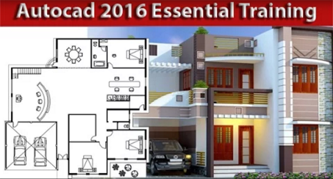 Learn the basic of AutoCAD 2016 with 2d plan generation for an architectural house