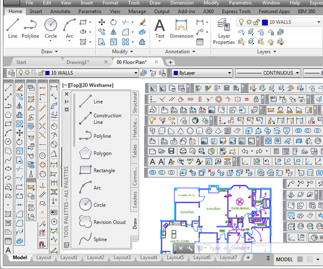 Some useful tips on Autocad user interface