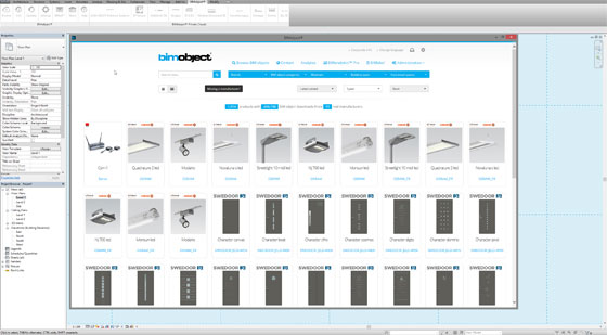 BIM objects in Revit