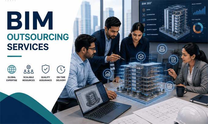 BIM Outsourcing Services and BIM Services for Construction