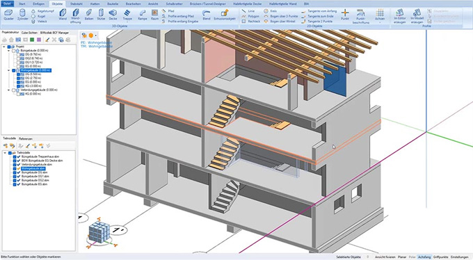 How to design Stairs with a BIM Model