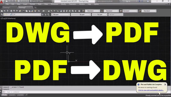 Some leading software to convert AutoCAD files to PDF formats
