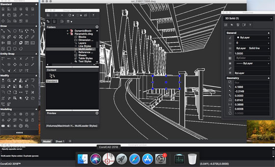 CorelCAD 2018 is just launched for Mac and Windows