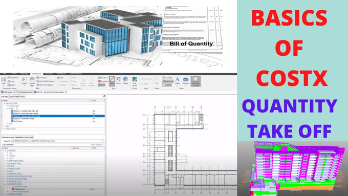 Quantity Surveying Building Estimation by CostX Software