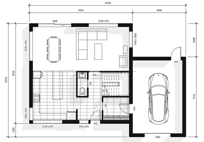 Floor Plan in Revit