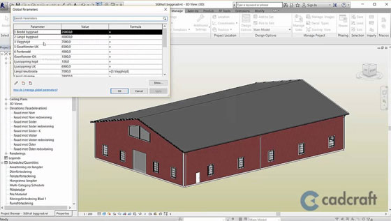 Global Parameters in Revit 2016 - R2