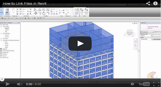 How to link files in Revit Architecture