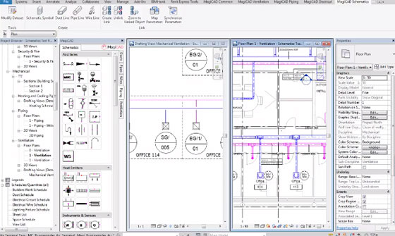 MagiCAD 2018 UR-1 for Revit