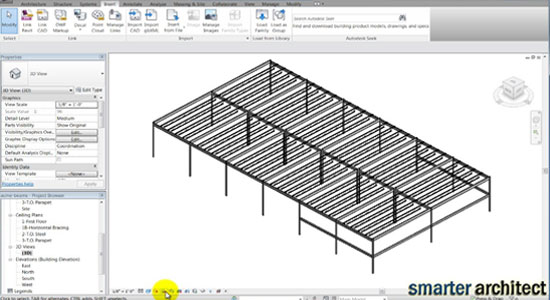 Revit Structure 2013 - Modeling Revit Bar Joist