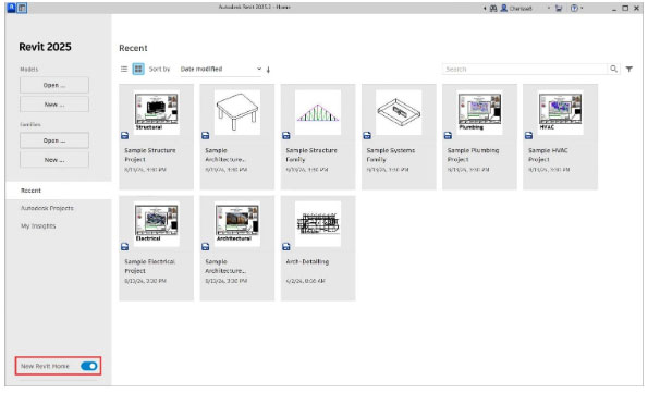 New Revit home