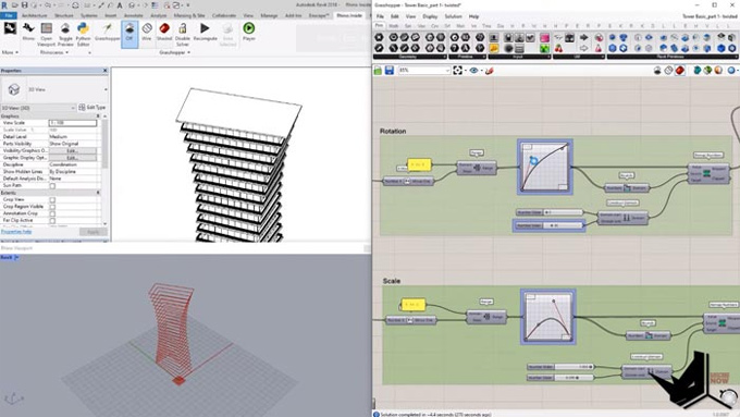 Modeling for Parametric Buildings with Revit
