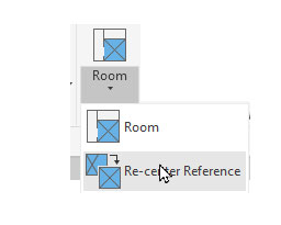 Re-center room tags