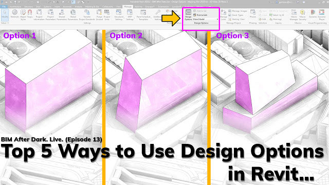 Top 5 Ways to Use Design Options in Revit