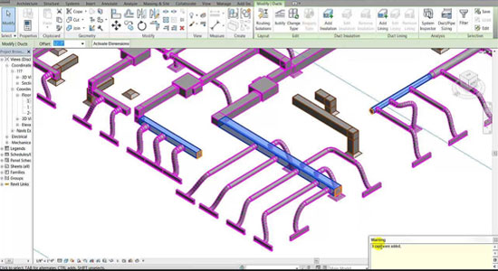 Revit 2014 Cap Open Ends For Duct and Pipe