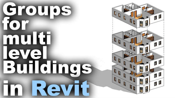 How to use group tool in Revit for multi-storied buildings