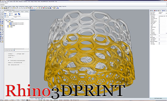 Rhino3DPRINT 2015 is a cad based 3d modeling software to prepare your 3D data for printing