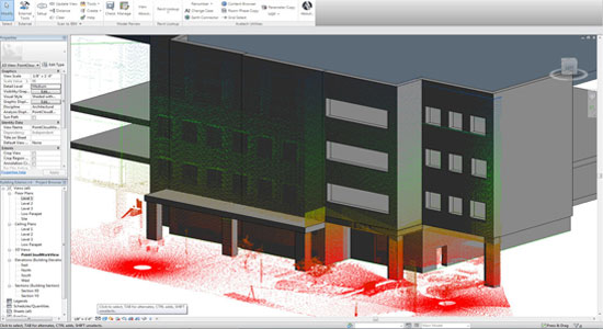 Creating 3D Model from Scan to BIM