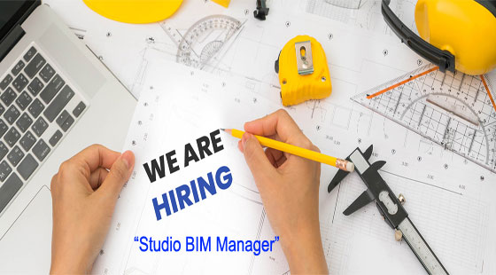 A position is vacant for BIM Studio Manager in San Diego, Phoenix or Culver City offices